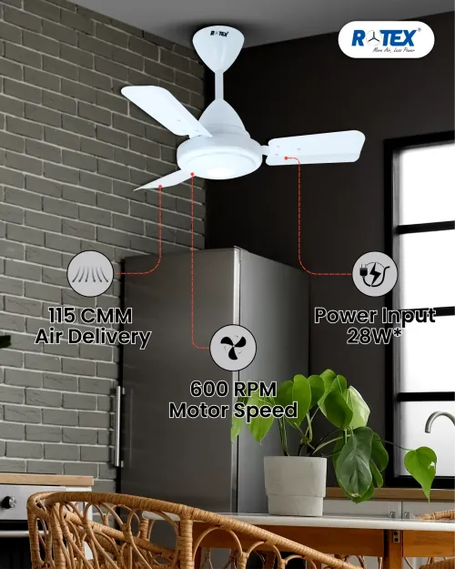 Eco High Speed 600mm Ceiling Fan 