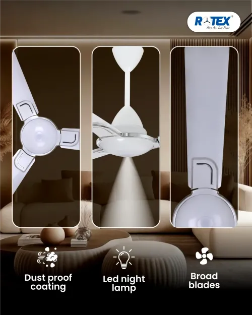 Rotex Amaze Designer BLDC ceiling Fan