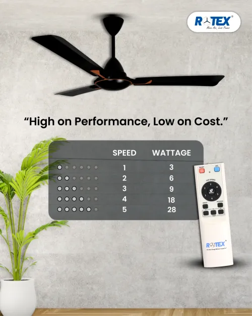  Rotex Desire Energy-Saver BLDC ceiling Fan