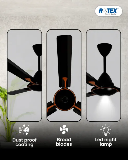  Rotex Desire Energy-Saver BLDC ceiling Fan